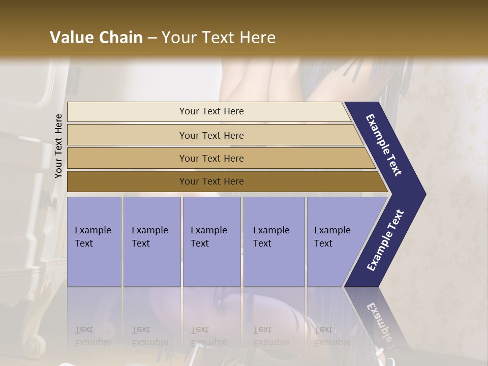 Girl Tshirt Fabric PowerPoint Template