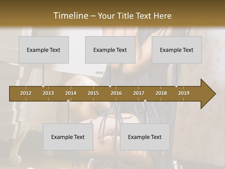 Girl Tshirt Fabric PowerPoint Template