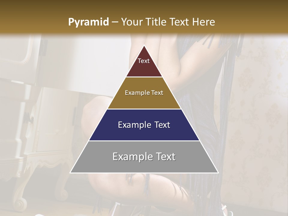 Girl Tshirt Fabric PowerPoint Template