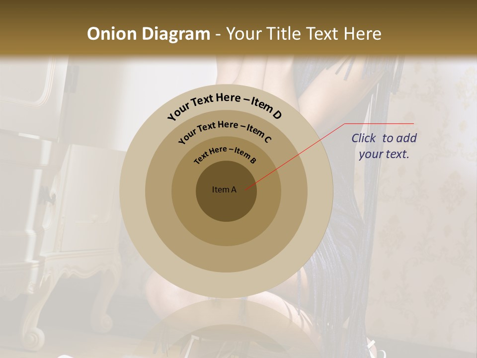 Girl Tshirt Fabric PowerPoint Template