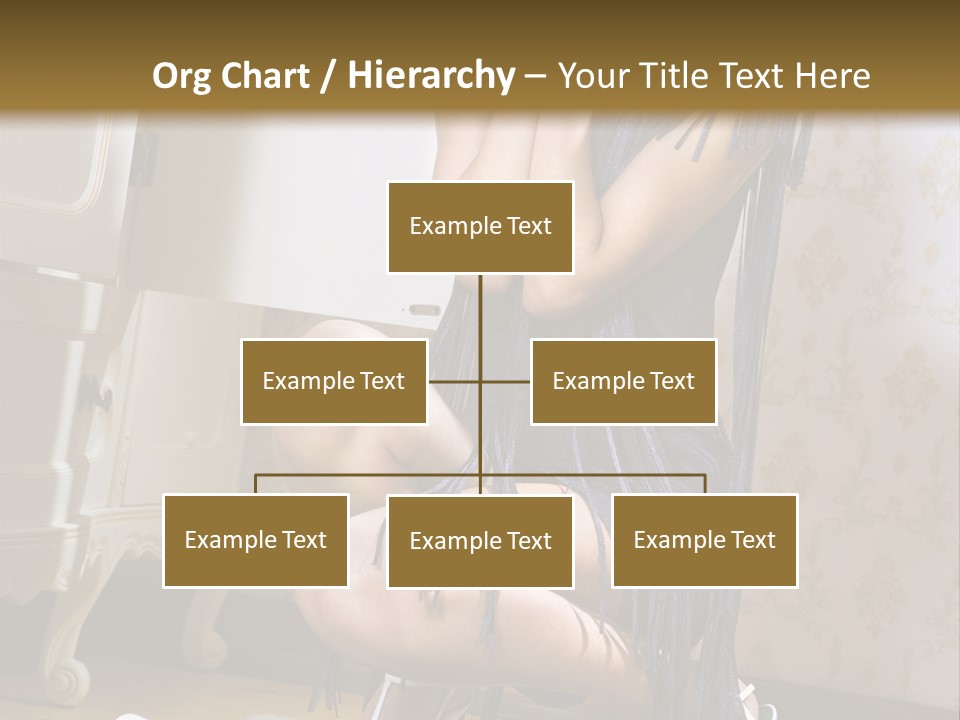 Girl Tshirt Fabric PowerPoint Template