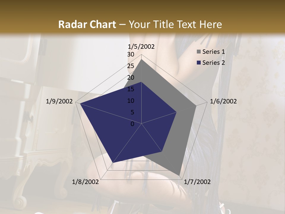 Girl Tshirt Fabric PowerPoint Template