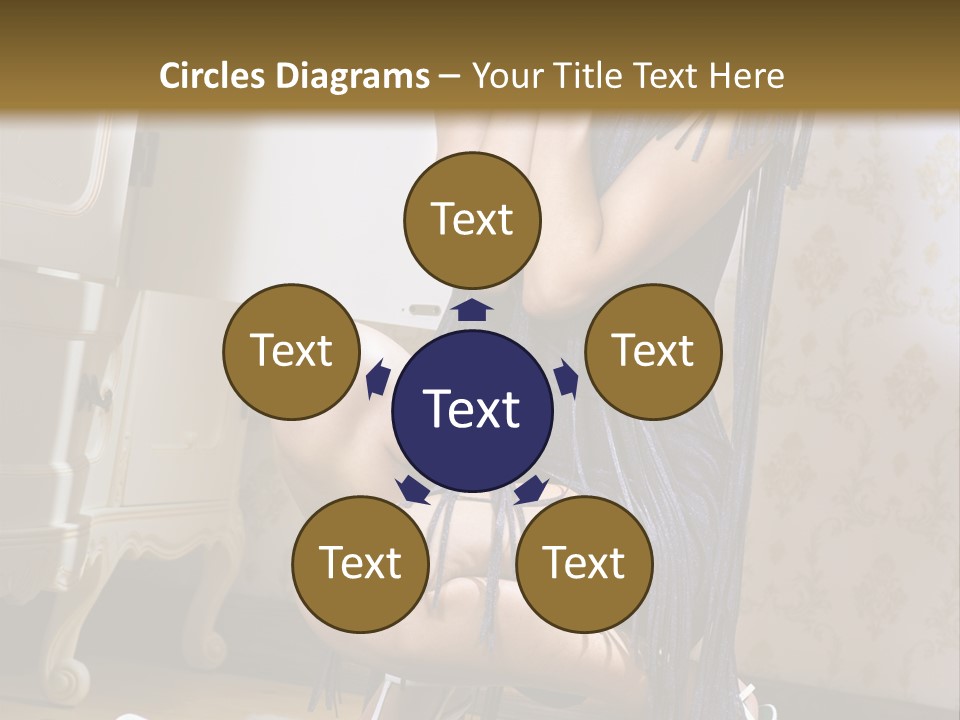 Girl Tshirt Fabric PowerPoint Template