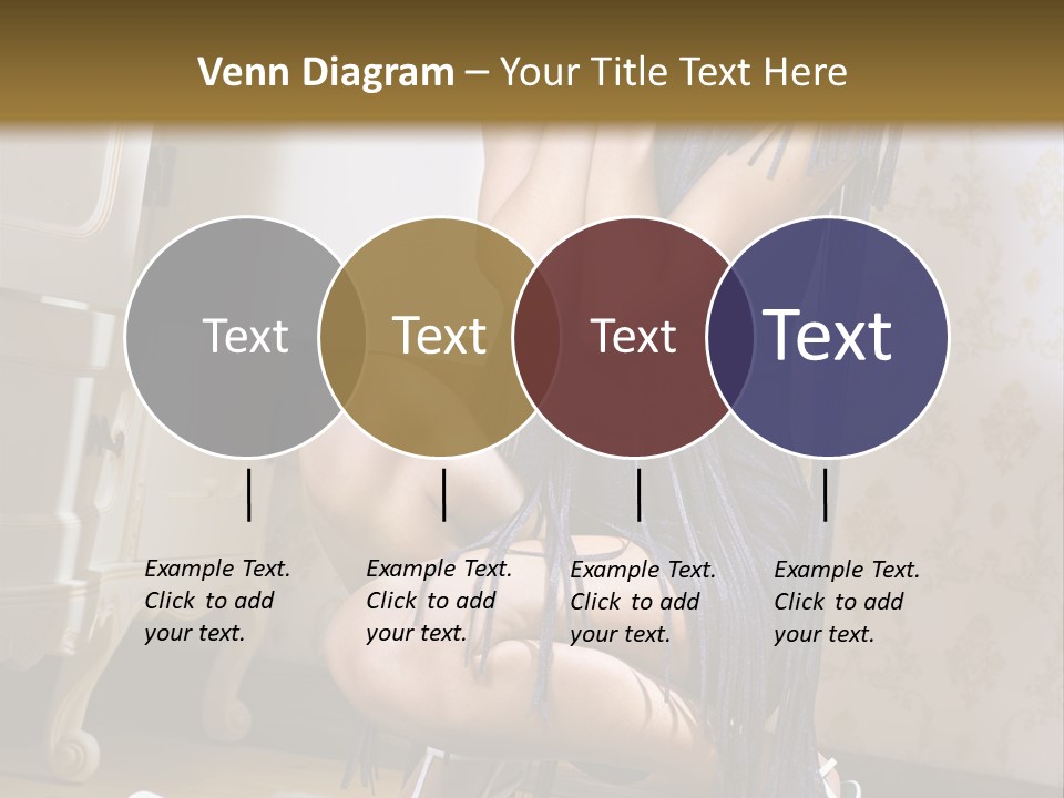 Girl Tshirt Fabric PowerPoint Template