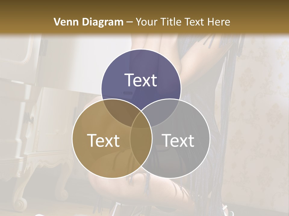 Girl Tshirt Fabric PowerPoint Template