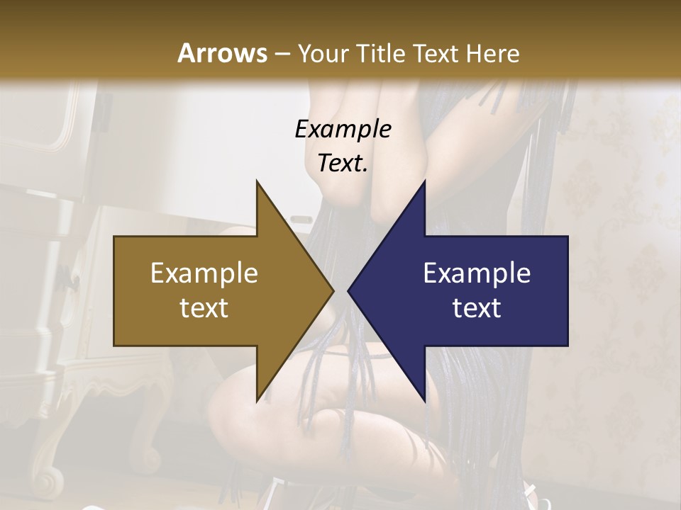 Girl Tshirt Fabric PowerPoint Template