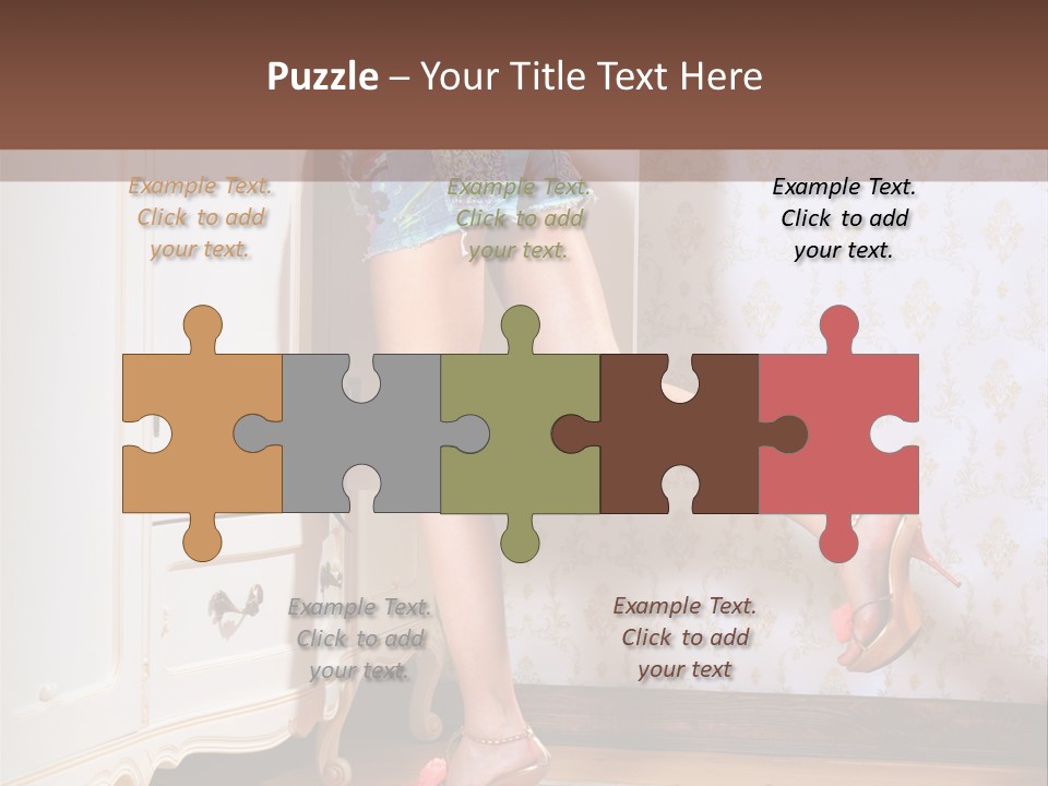 Fabric Cotton Lifestyle PowerPoint Template