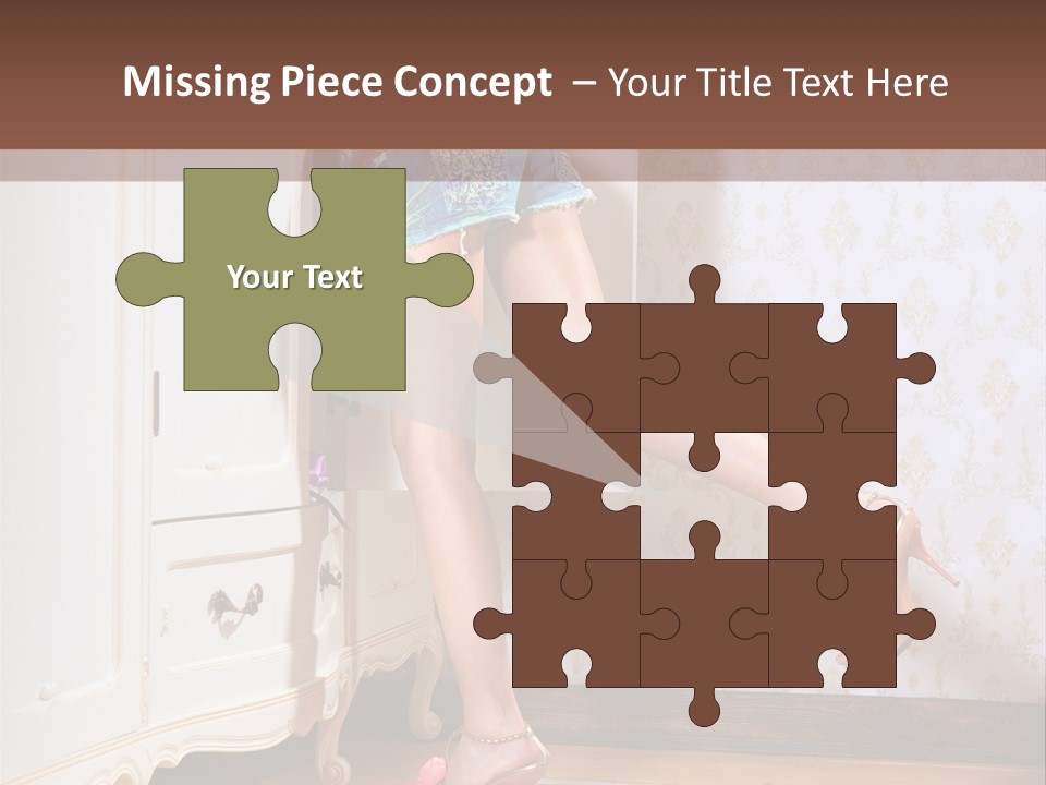 Fabric Cotton Lifestyle PowerPoint Template