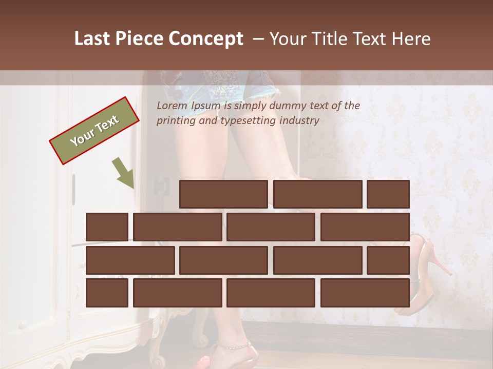 Fabric Cotton Lifestyle PowerPoint Template