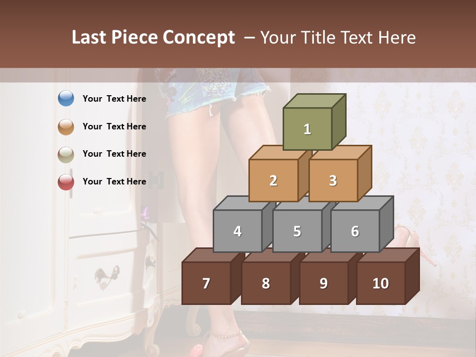 Fabric Cotton Lifestyle PowerPoint Template