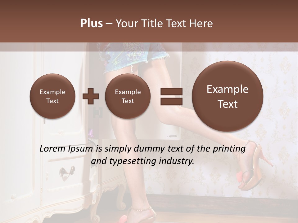 Fabric Cotton Lifestyle PowerPoint Template