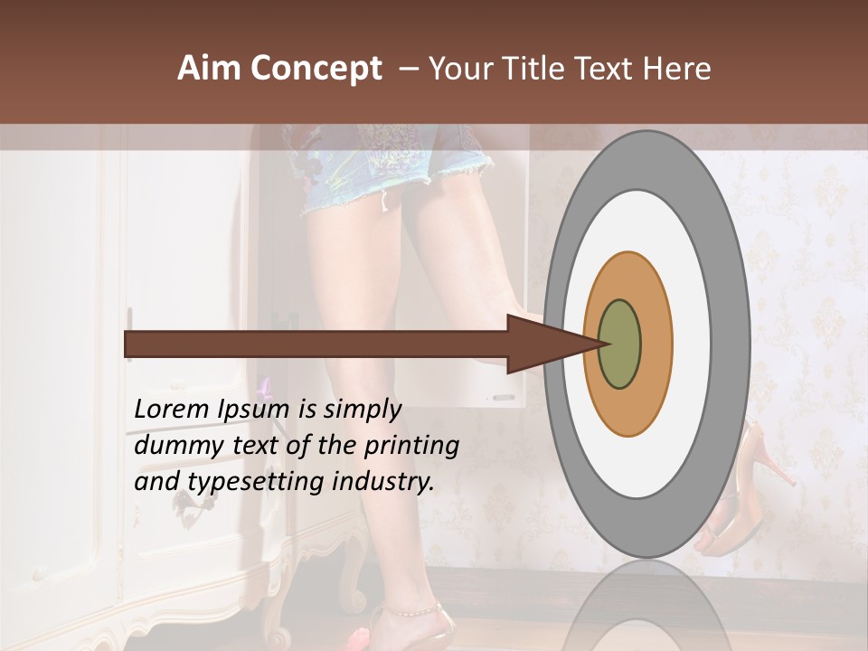 Fabric Cotton Lifestyle PowerPoint Template