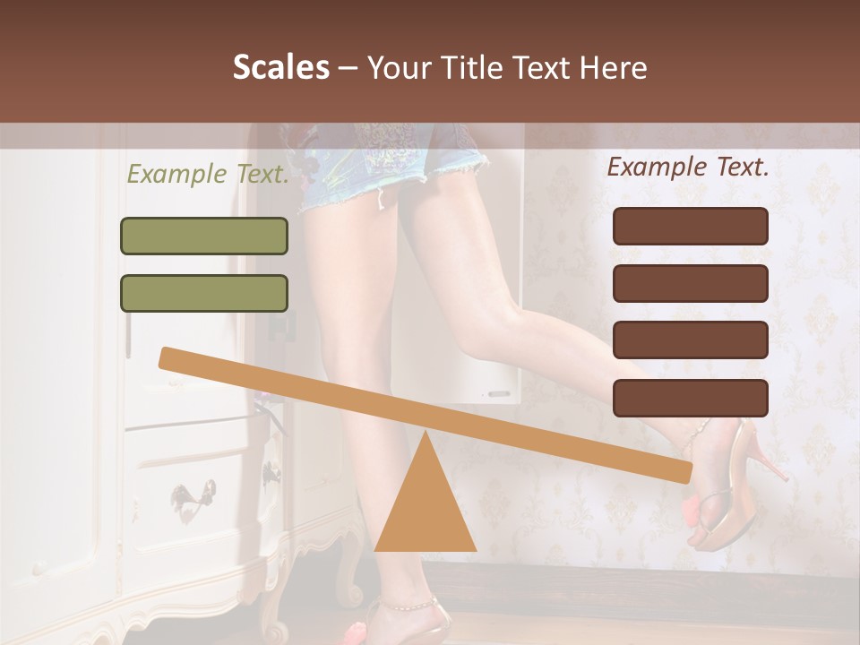 Fabric Cotton Lifestyle PowerPoint Template