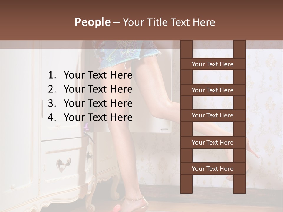 Fabric Cotton Lifestyle PowerPoint Template