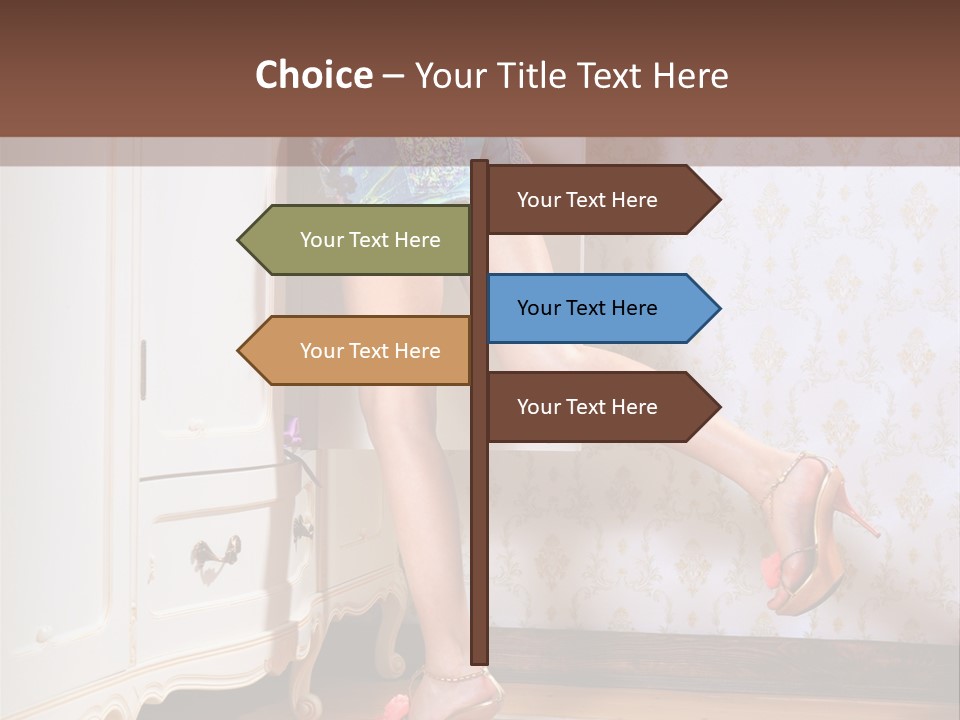 Fabric Cotton Lifestyle PowerPoint Template