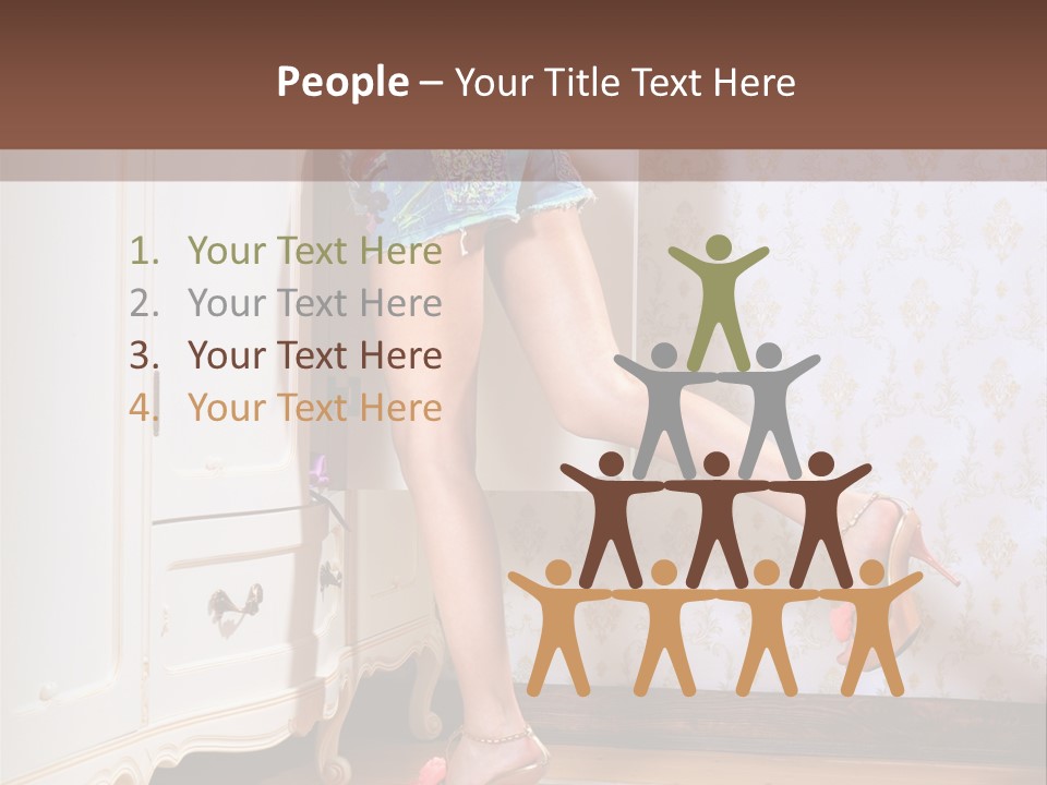Fabric Cotton Lifestyle PowerPoint Template