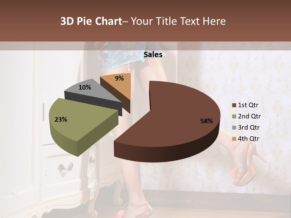 Fabric Cotton Lifestyle PowerPoint Template