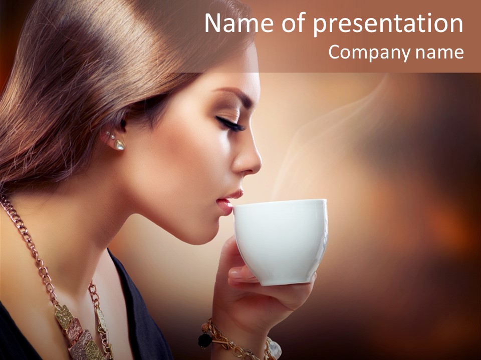 Cacao Profile Hot PowerPoint Template