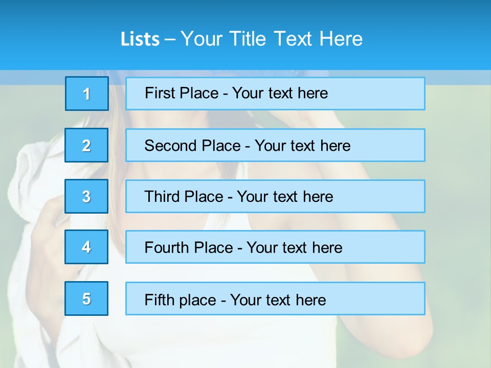 Outdoor Life Lifestyle PowerPoint Template