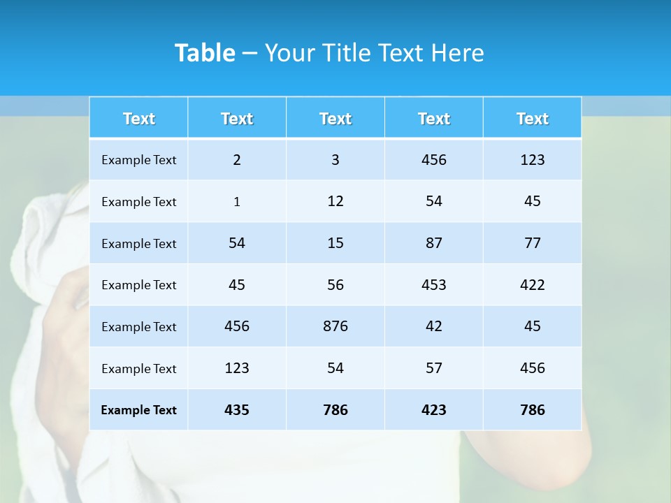 Outdoor Life Lifestyle PowerPoint Template