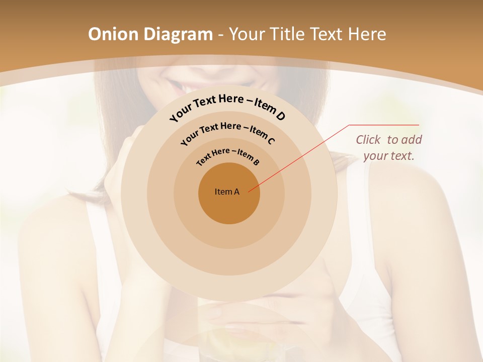 Teen Beverage Joy PowerPoint Template