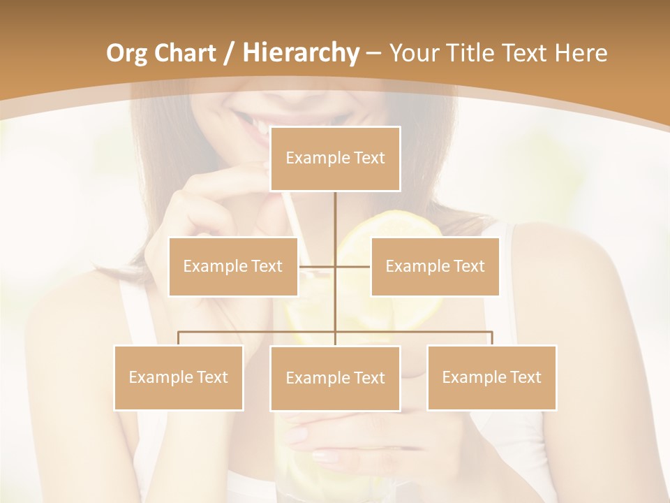 Teen Beverage Joy PowerPoint Template