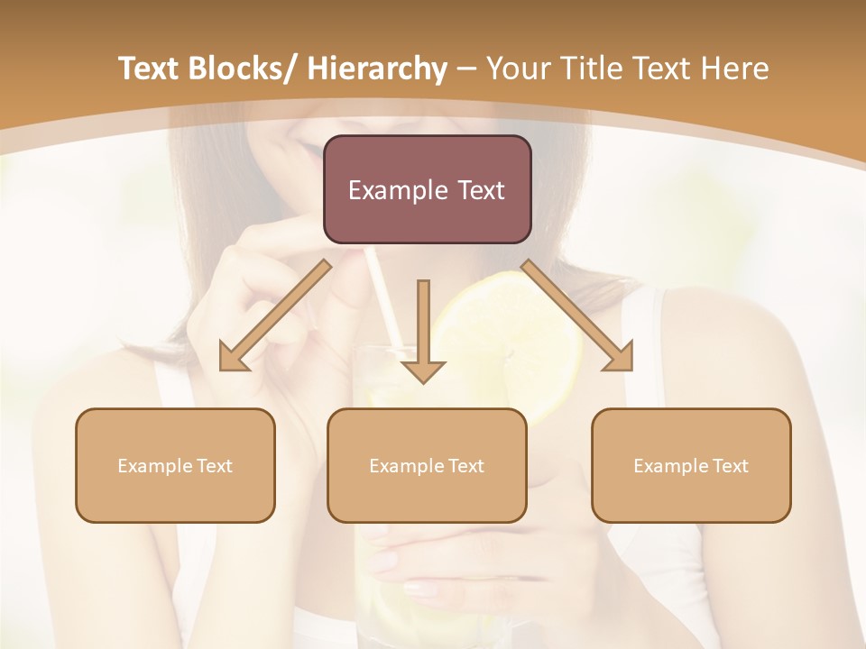 Teen Beverage Joy PowerPoint Template