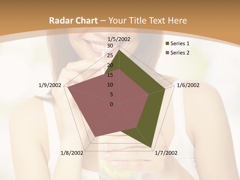 Teen Beverage Joy PowerPoint Template