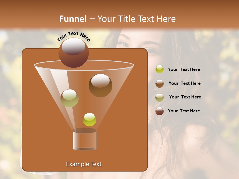 Drinking Cute Water PowerPoint Template