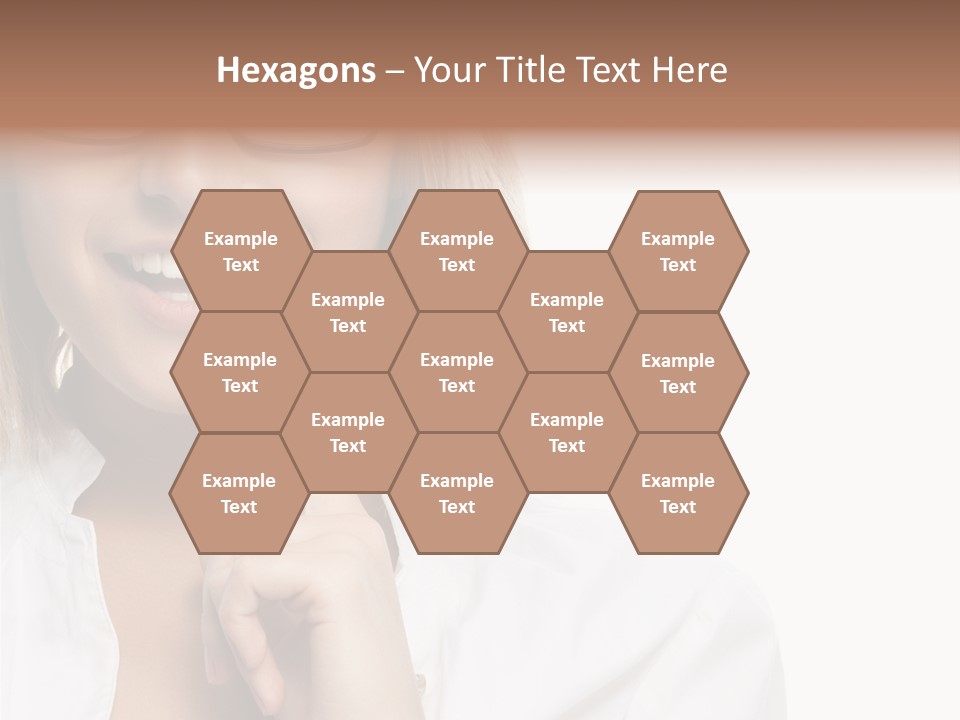 Attractive Toothy Smile Health PowerPoint Template
