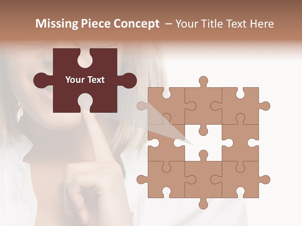 Attractive Toothy Smile Health PowerPoint Template