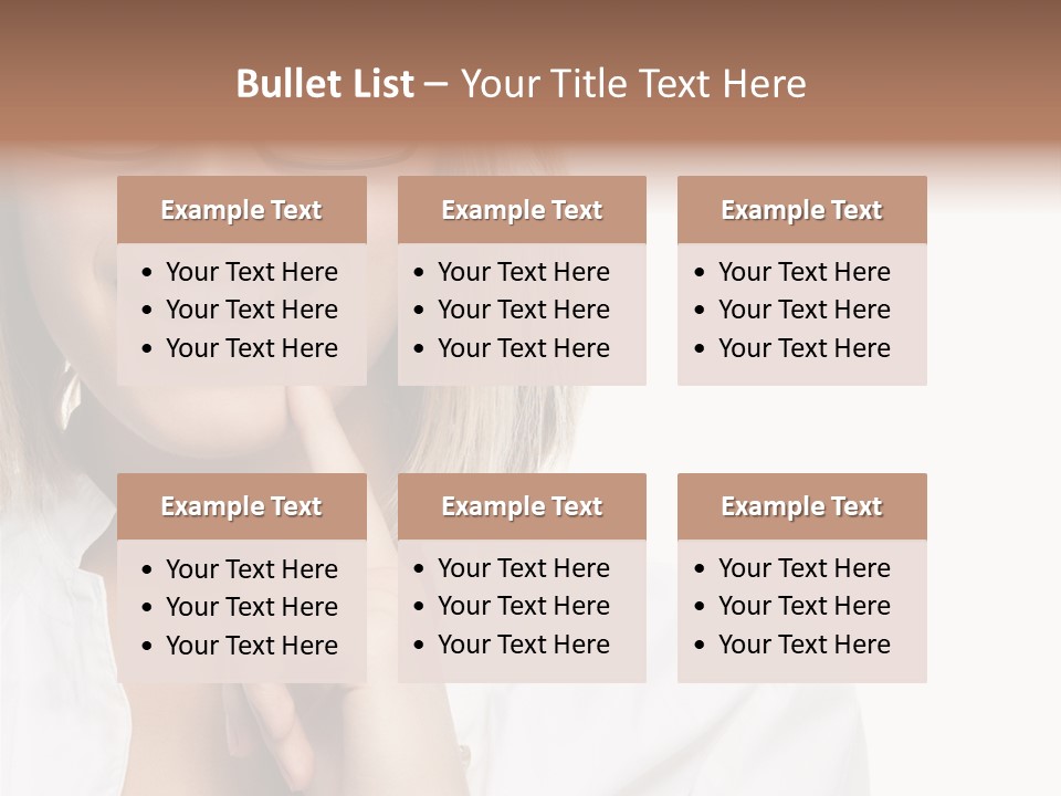 Attractive Toothy Smile Health PowerPoint Template