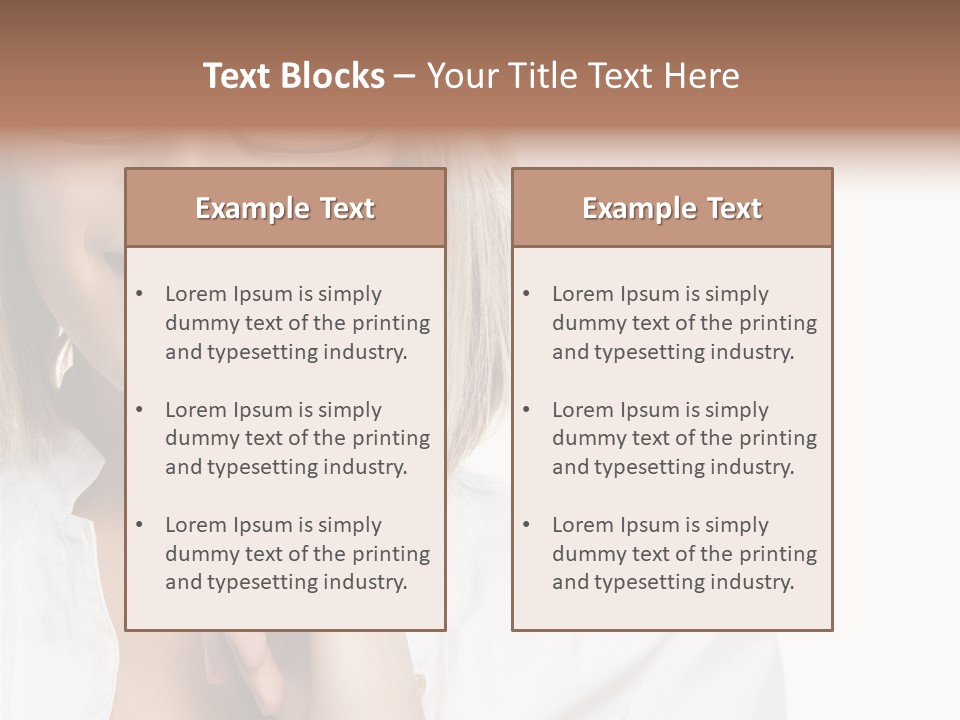 Attractive Toothy Smile Health PowerPoint Template