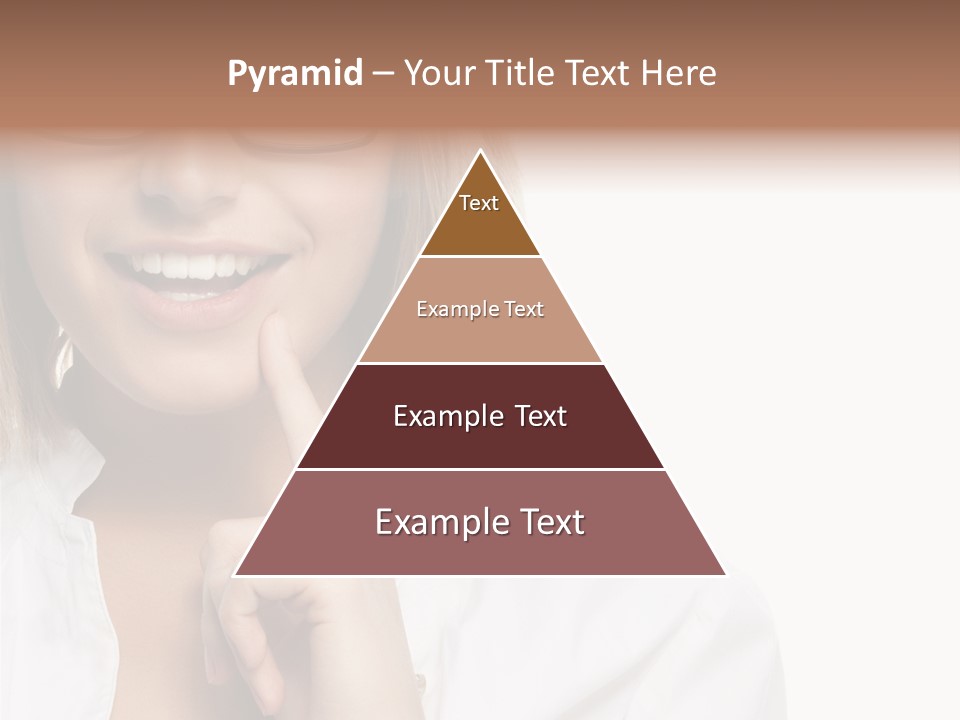 Attractive Toothy Smile Health PowerPoint Template
