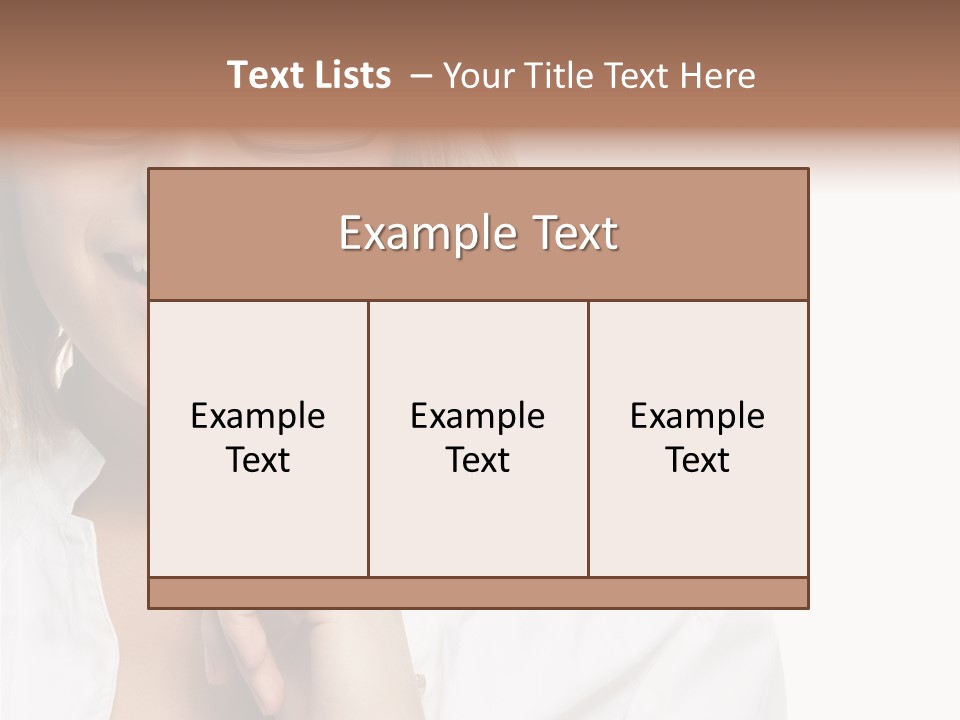 Attractive Toothy Smile Health PowerPoint Template