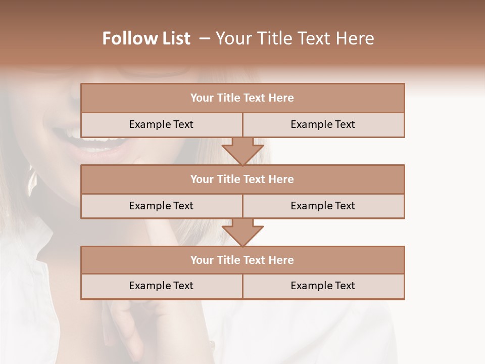Attractive Toothy Smile Health PowerPoint Template