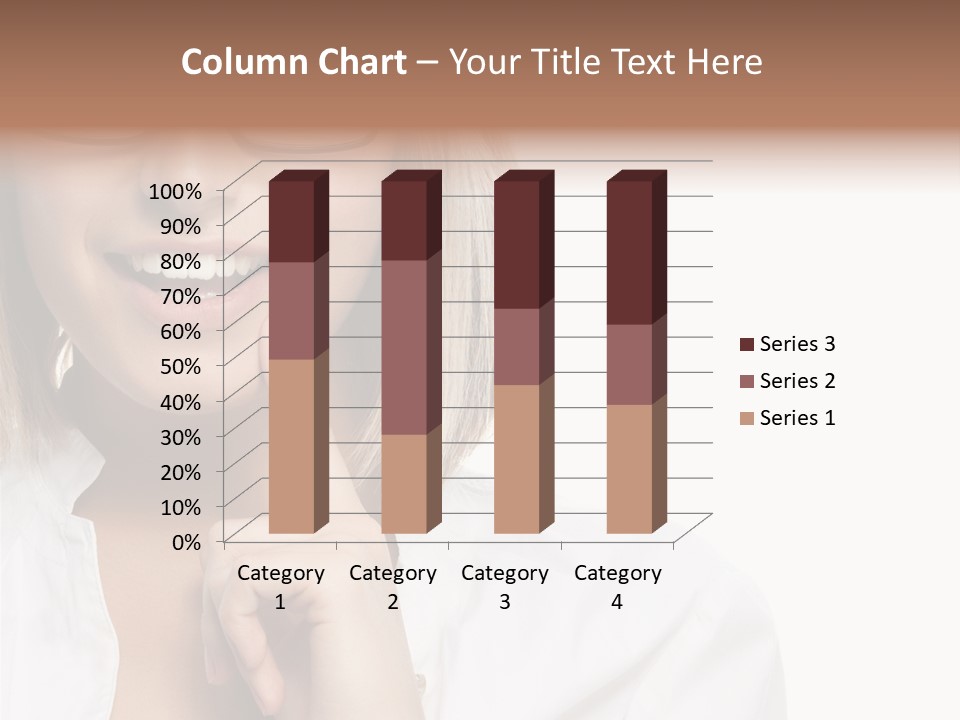 Attractive Toothy Smile Health PowerPoint Template