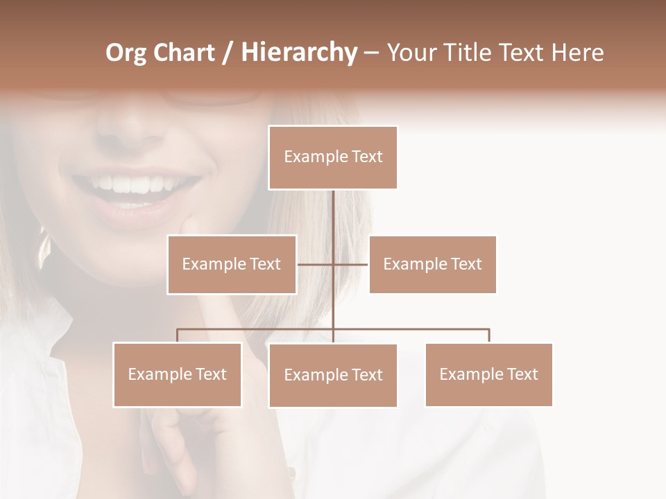 Attractive Toothy Smile Health PowerPoint Template