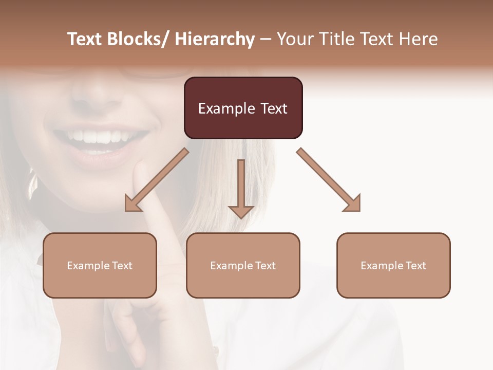 Attractive Toothy Smile Health PowerPoint Template