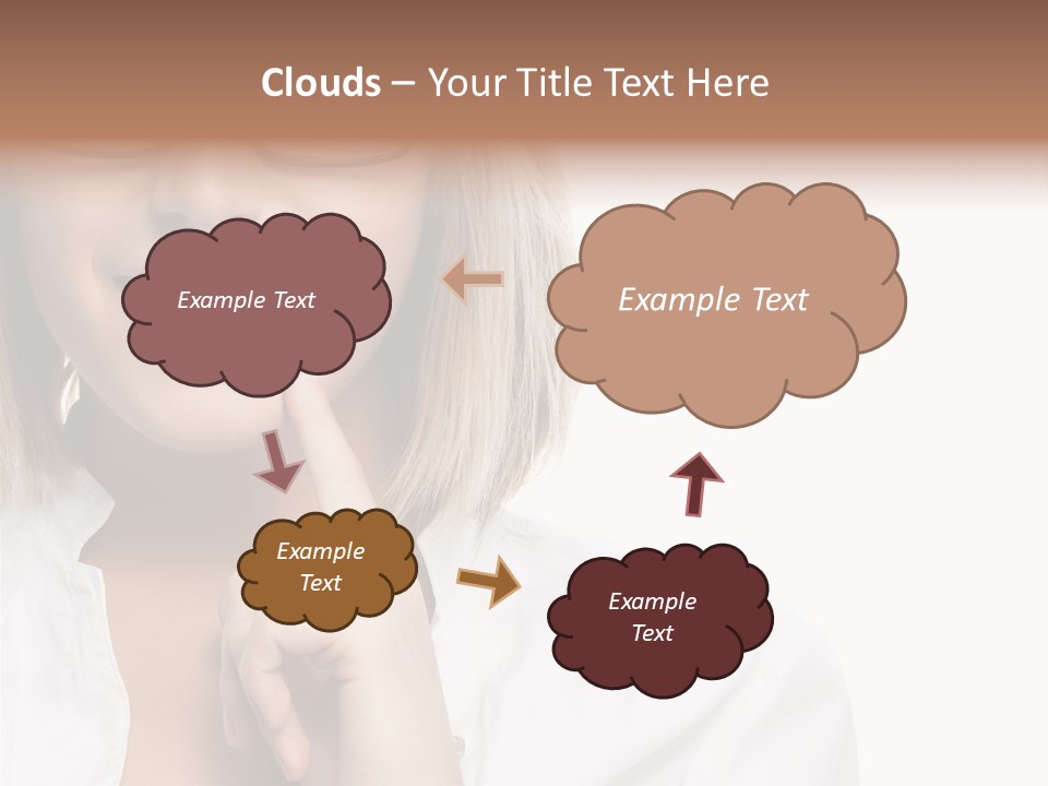 Attractive Toothy Smile Health PowerPoint Template