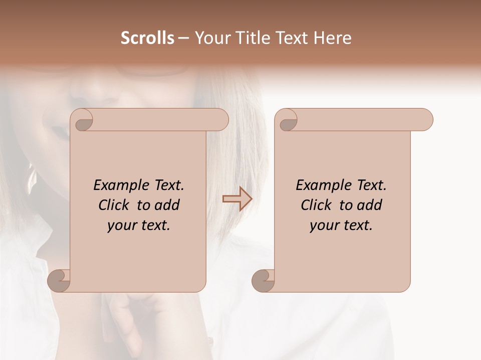 Attractive Toothy Smile Health PowerPoint Template