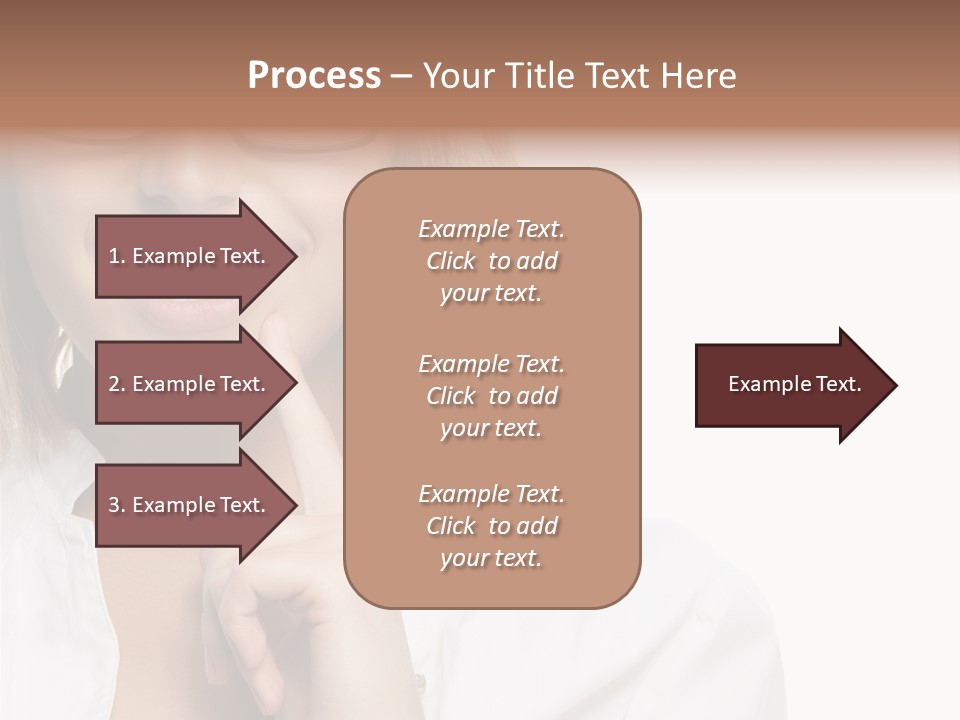 Attractive Toothy Smile Health PowerPoint Template