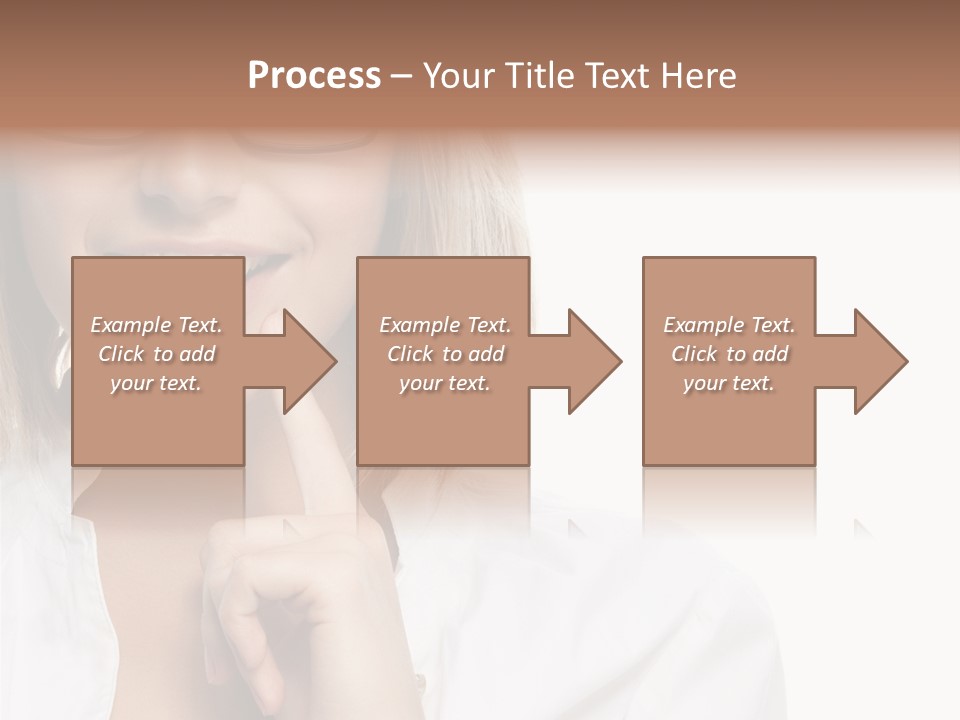 Attractive Toothy Smile Health PowerPoint Template