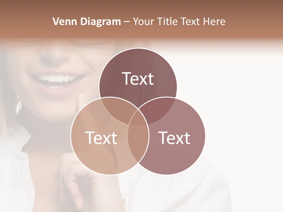 Attractive Toothy Smile Health PowerPoint Template