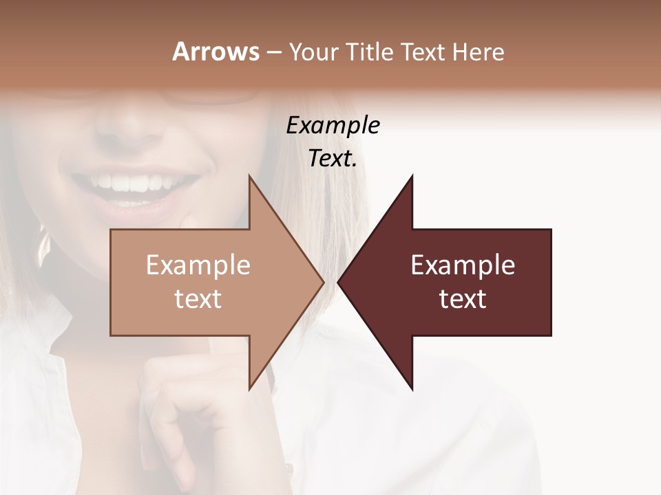 Attractive Toothy Smile Health PowerPoint Template
