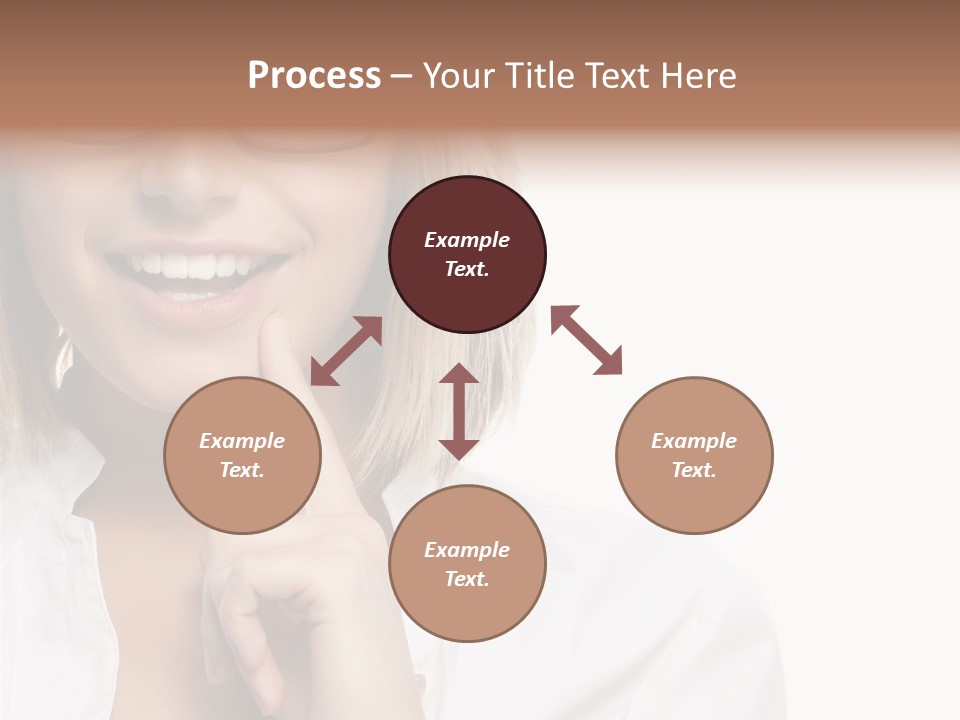 Attractive Toothy Smile Health PowerPoint Template