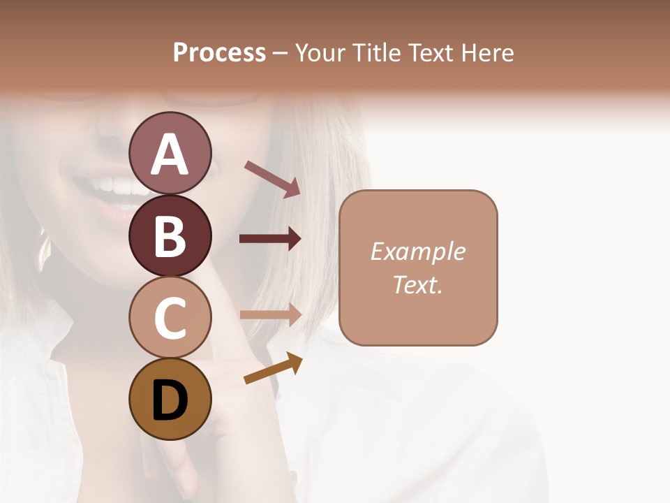 Attractive Toothy Smile Health PowerPoint Template