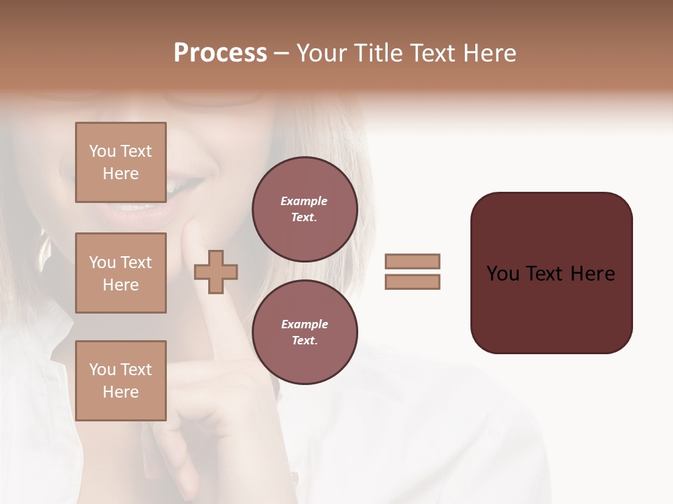Attractive Toothy Smile Health PowerPoint Template
