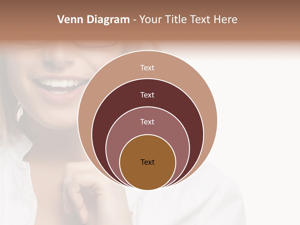 Attractive Toothy Smile Health PowerPoint Template