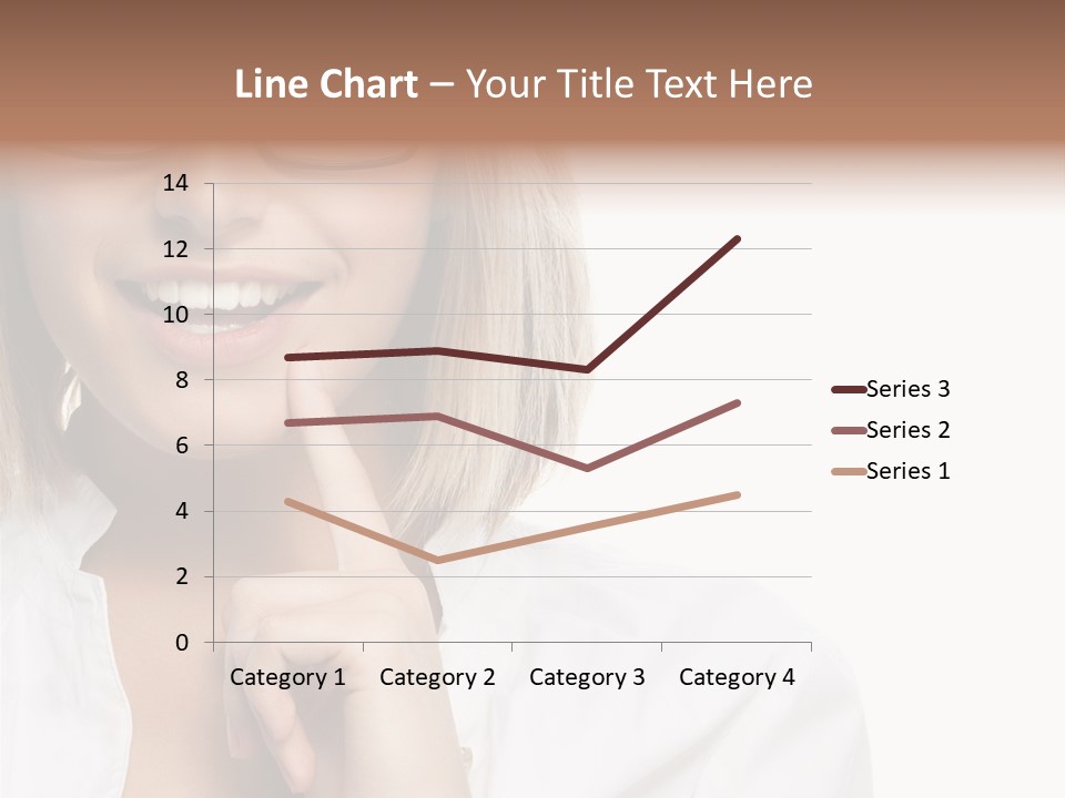 Attractive Toothy Smile Health PowerPoint Template